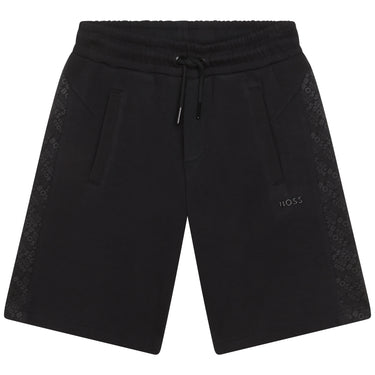 Bermuda BOSS negra para niños y adolescentes